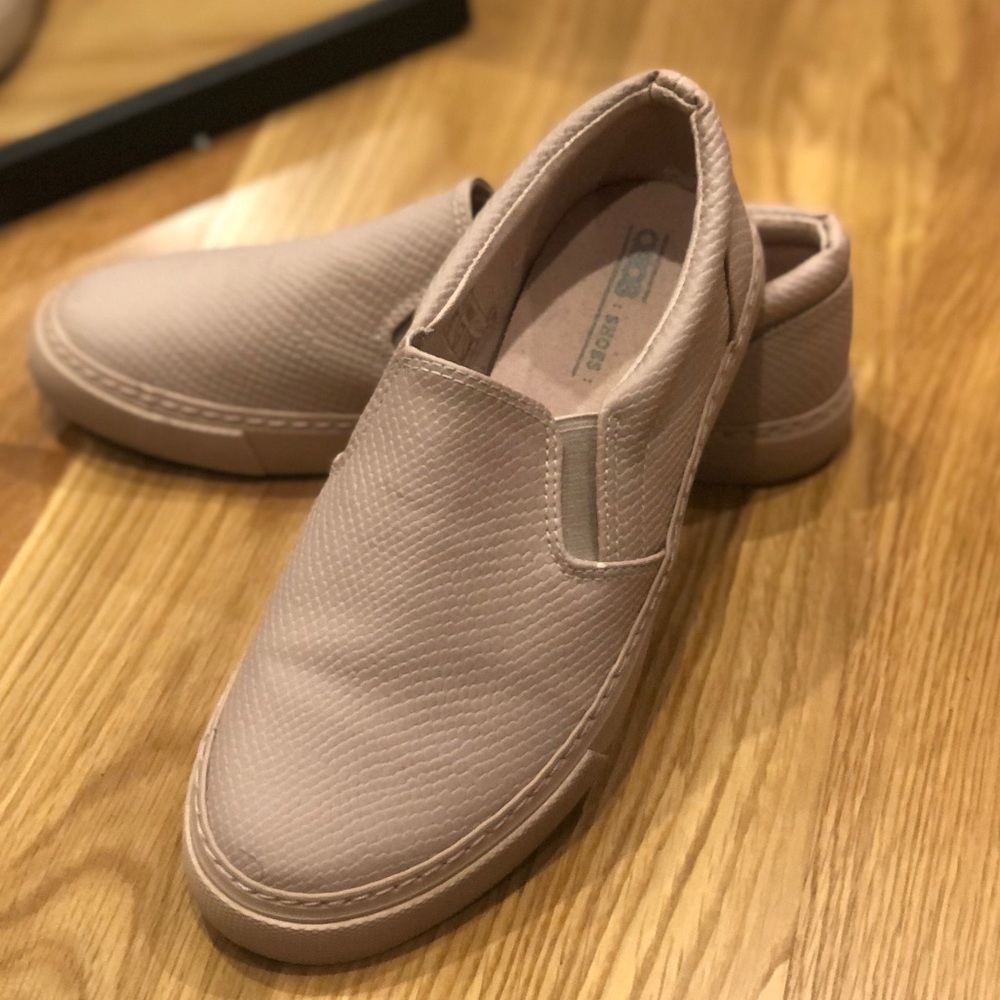 Pink sneakers